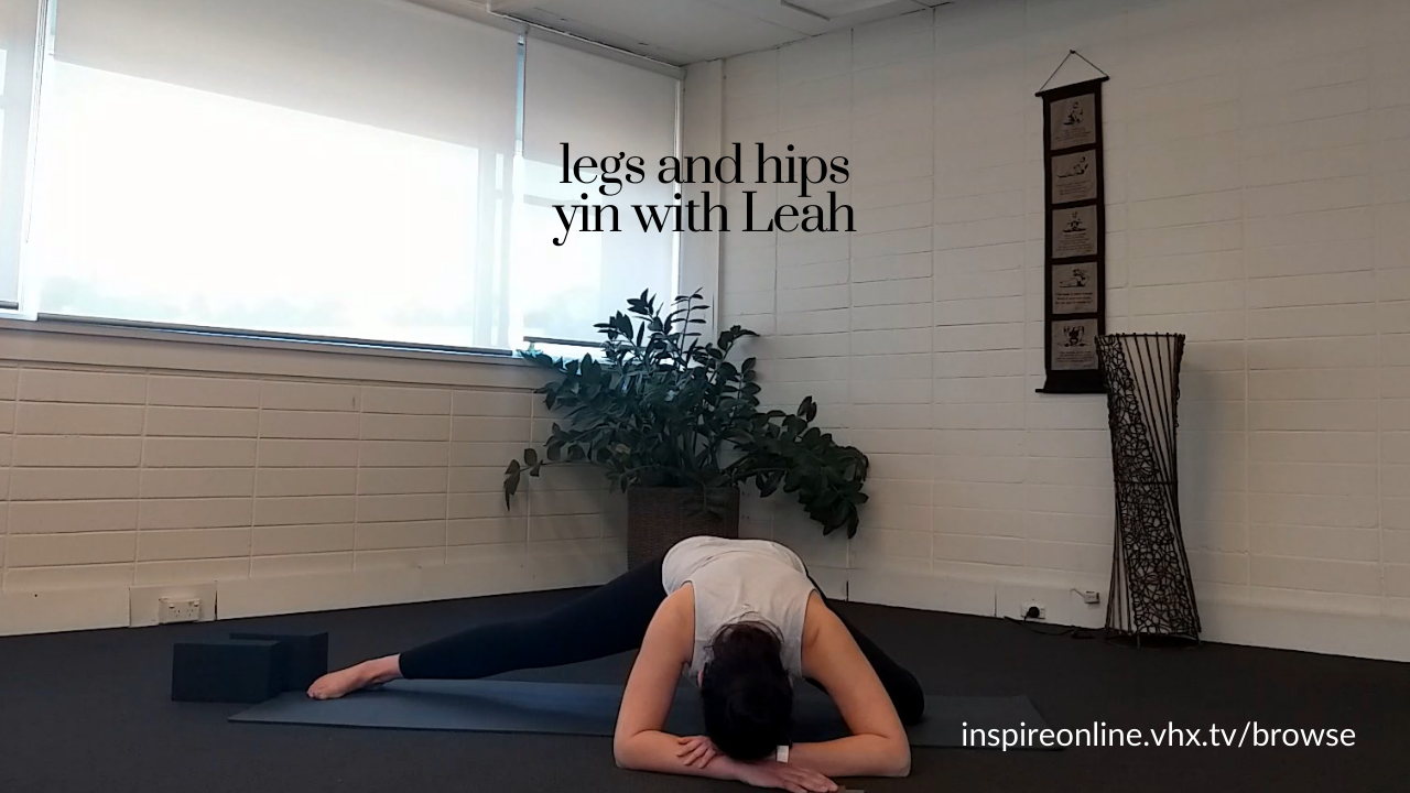 Release the legs and hips