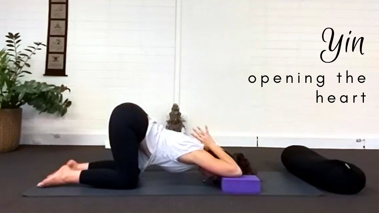 Heart focused Yin practice
