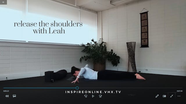 Release shoulders with Leah