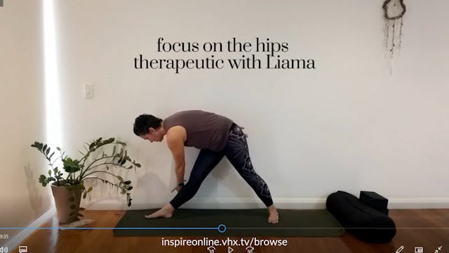 Stress Relief and hips with Liama