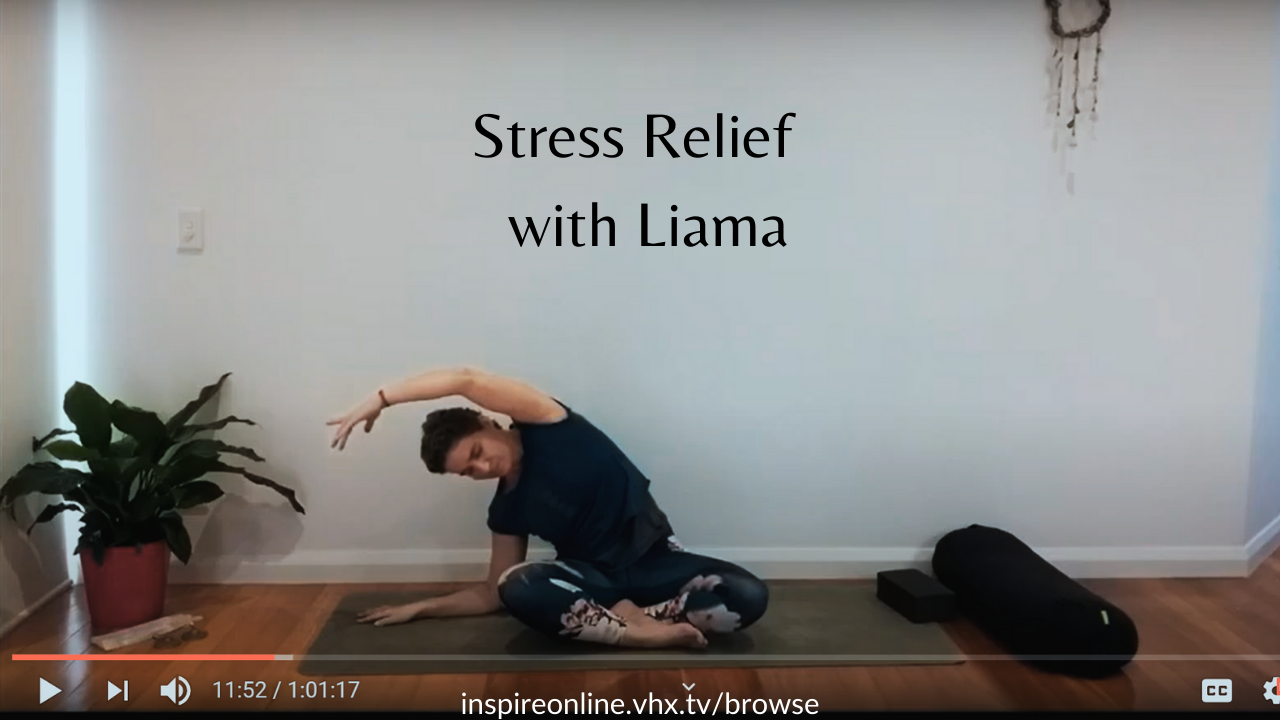 Release the spine in this stress relief class