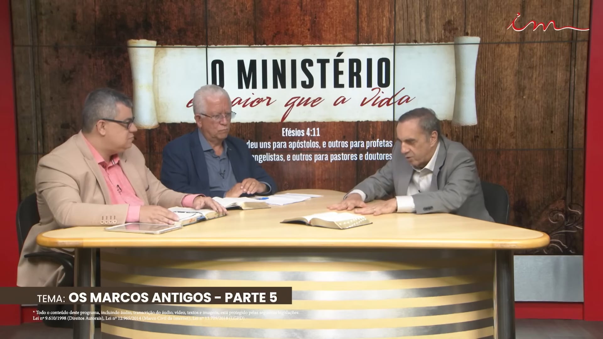 Os Marcos Antigos - Parte V