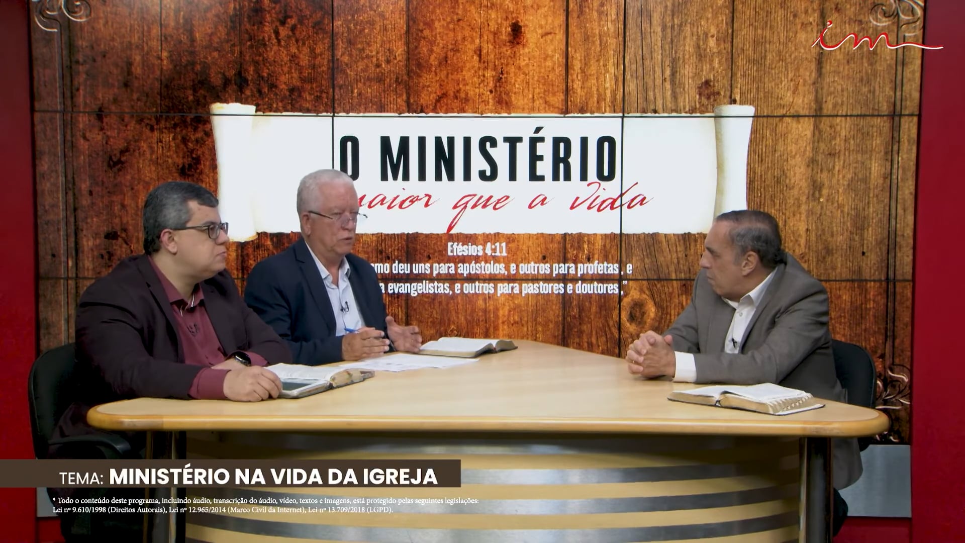 Ministério na Vida da Igreja - Parte I