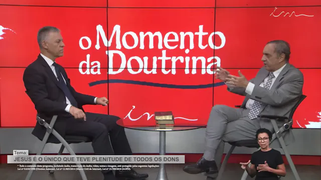 Jesus é o Único que teve Plenitude de...