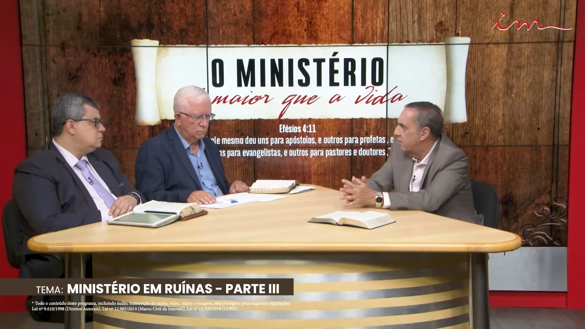 Ministério em Ruínas - Parte III