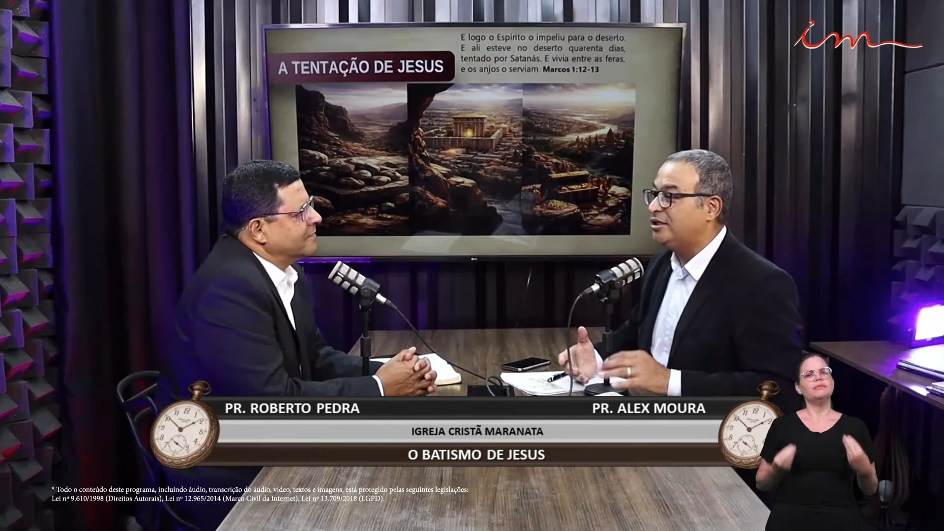 O Batismo e a Tentação de Jesus