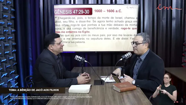 A Benção de Jacó aos Filhos