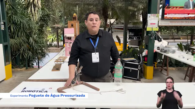 Experimento: Foguete de Água Pressuri...