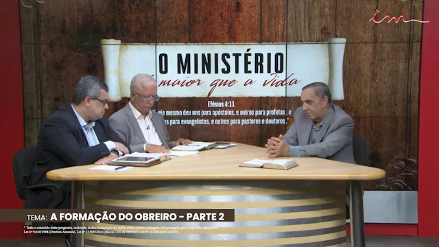 A Formação do Obreiro - Parte II