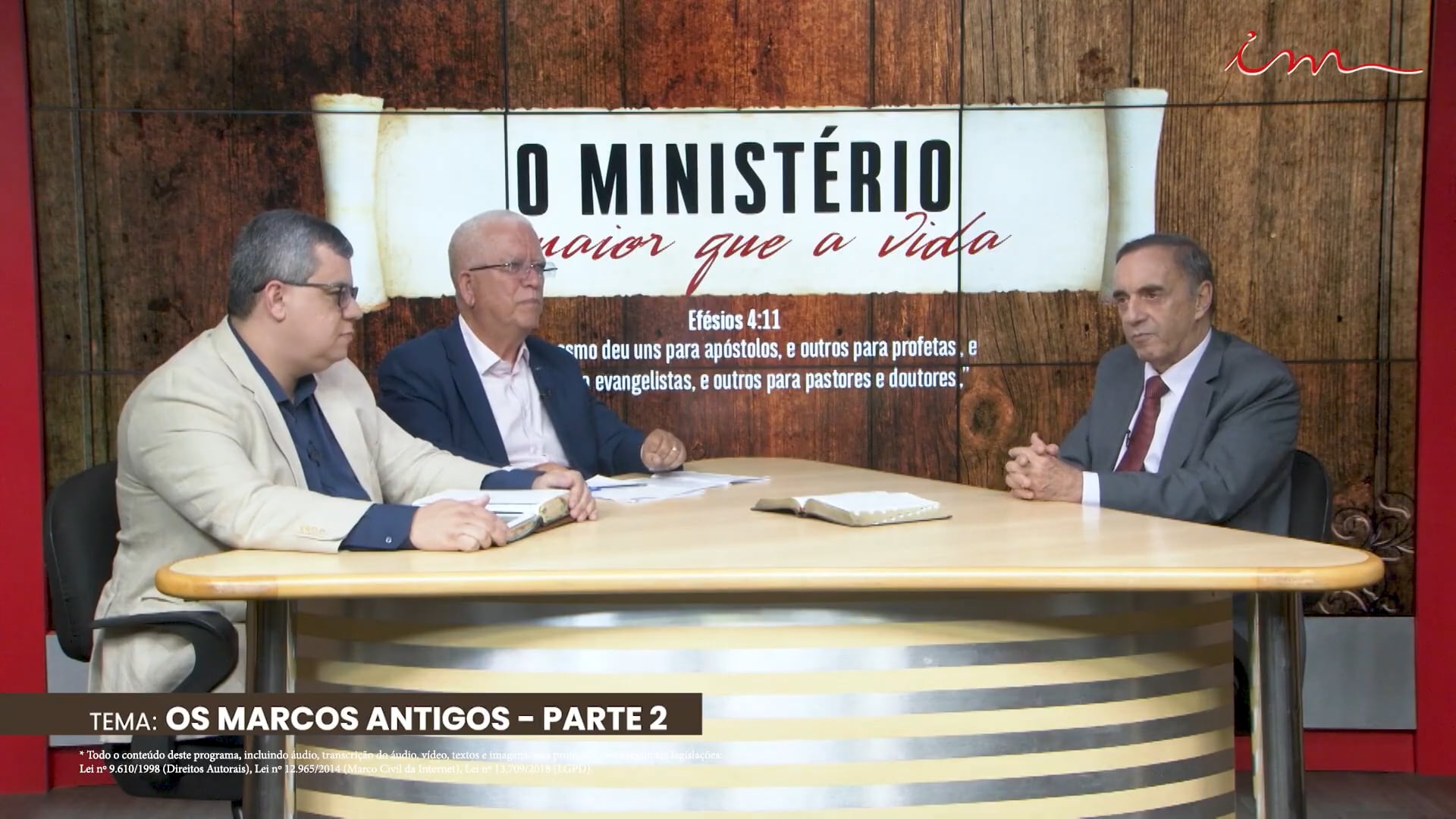 Os Marcos Antigos - Parte II