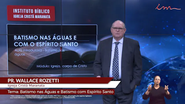 Batismo nas Águas e Batismo com o Esp...