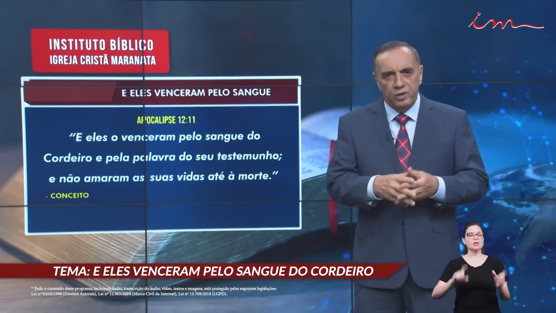 E eles Venceram pelo Sangue do Cordeiro