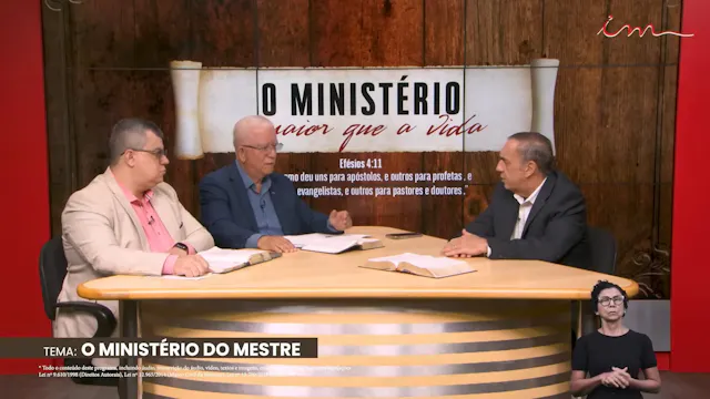O Ministério do Mestre - Parte I