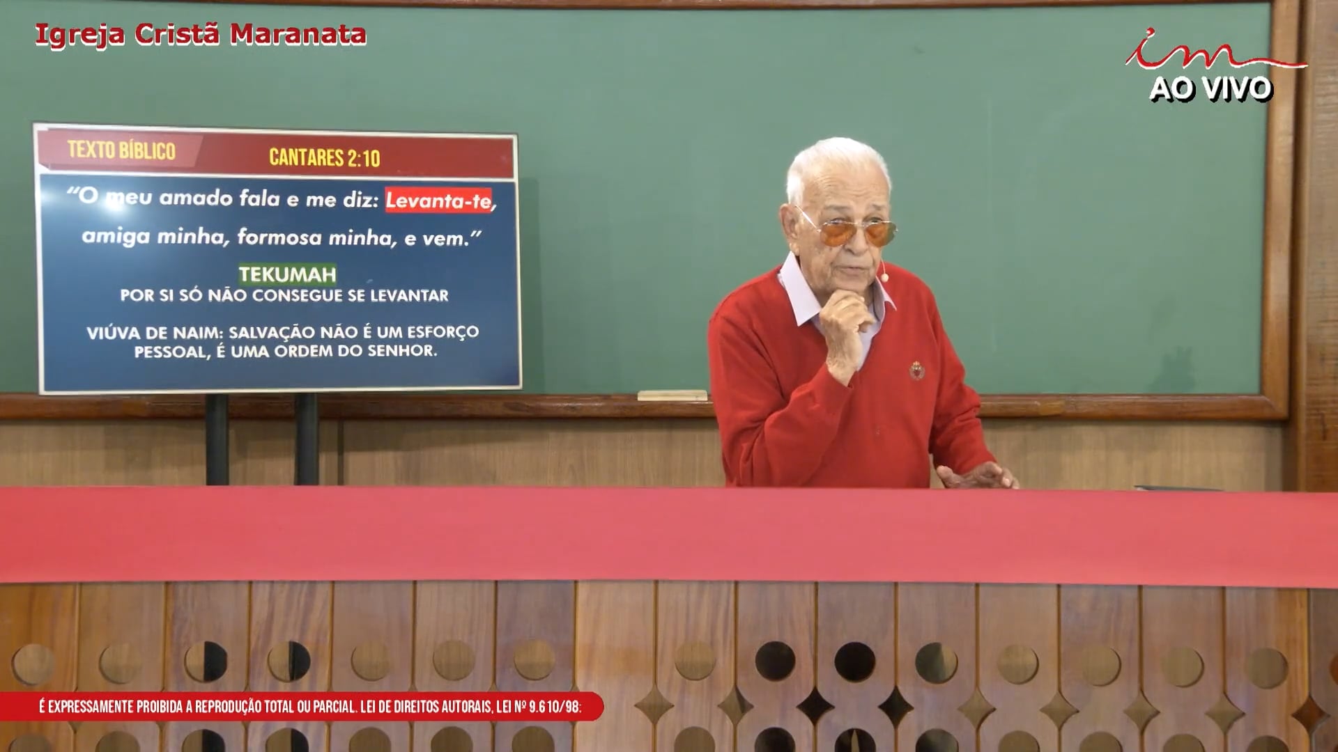 Profecia Viva: Despertar da Complacência