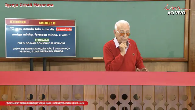 Profecia Viva: Despertar da Complacência