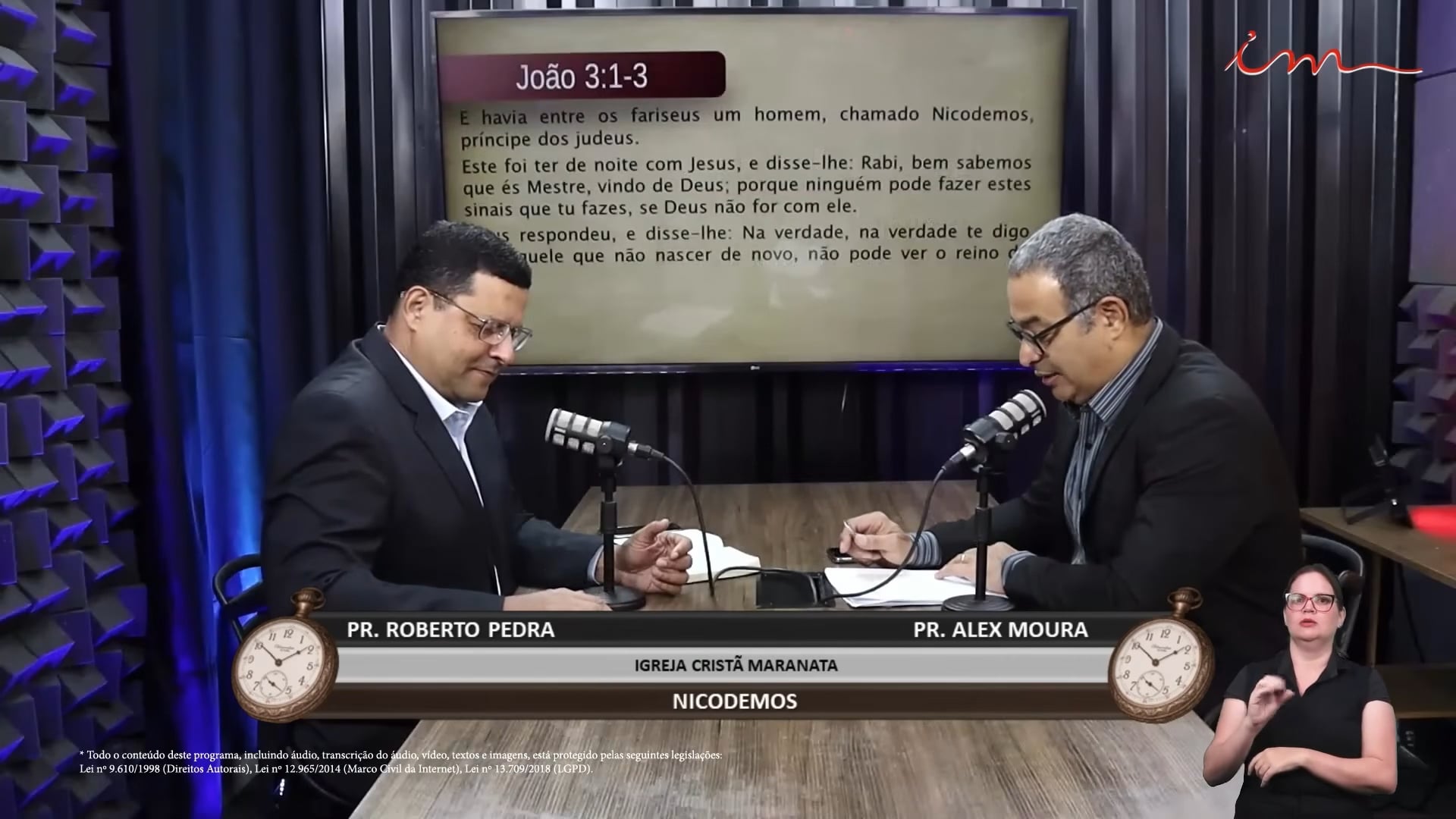Jesus e Nicodemos