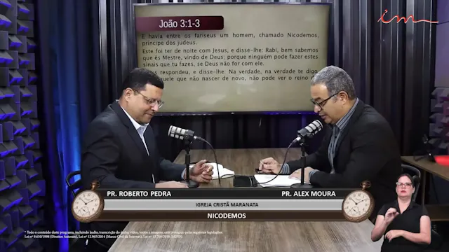 Jesus e Nicodemos