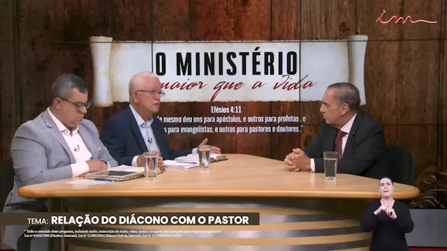 Relação do Diácono com o Pastor