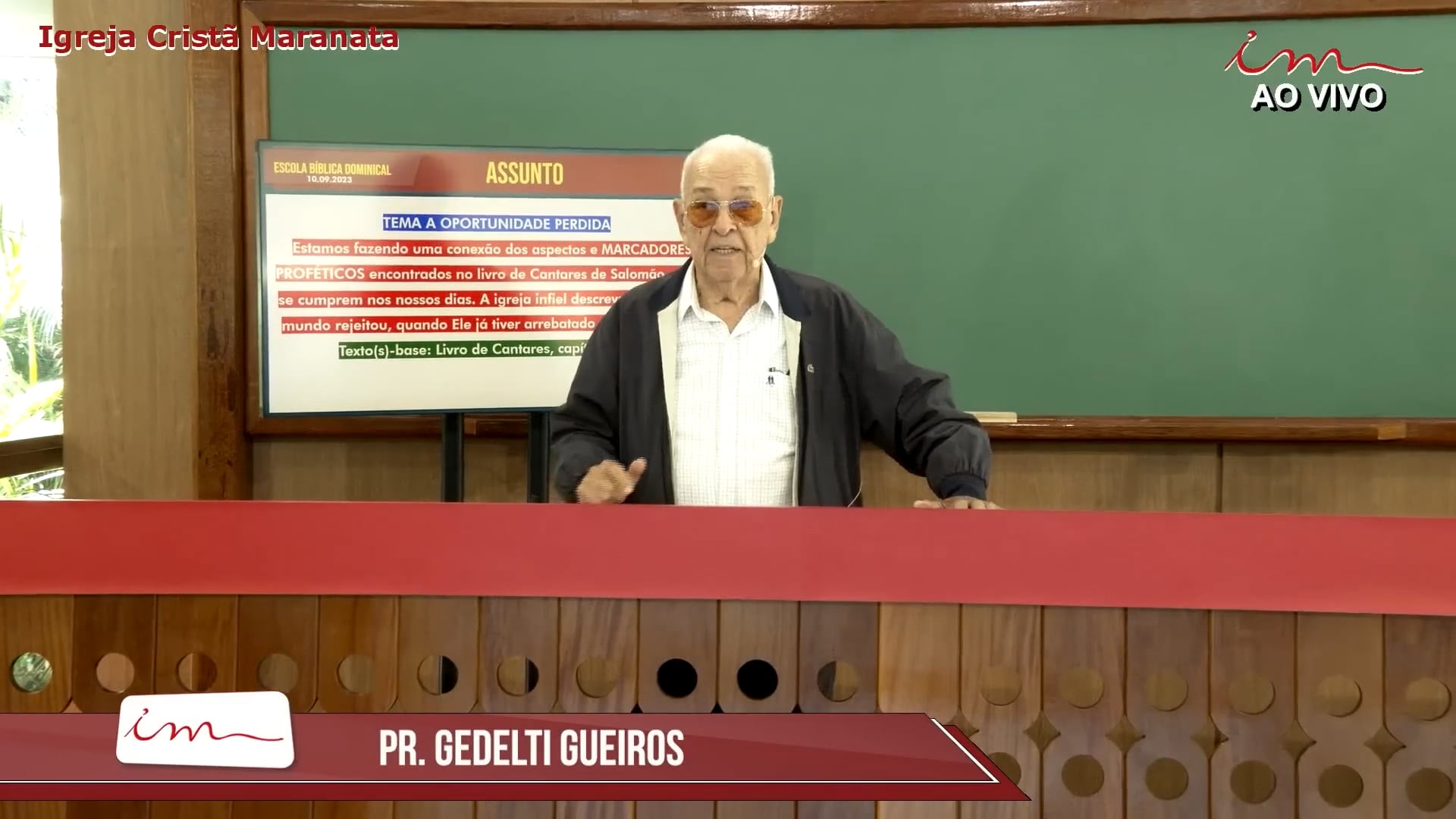 Culto Profético: Mistério e Redenção