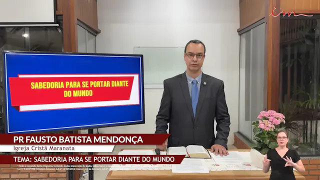 Sabedoria para se Portar Diante do Mundo