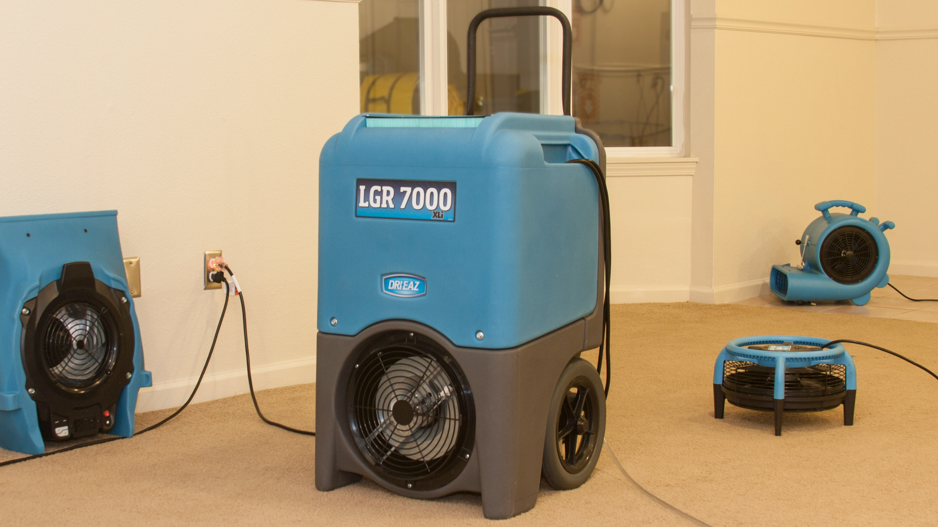 Water Mitigation - Refrigerant Dehumidifier