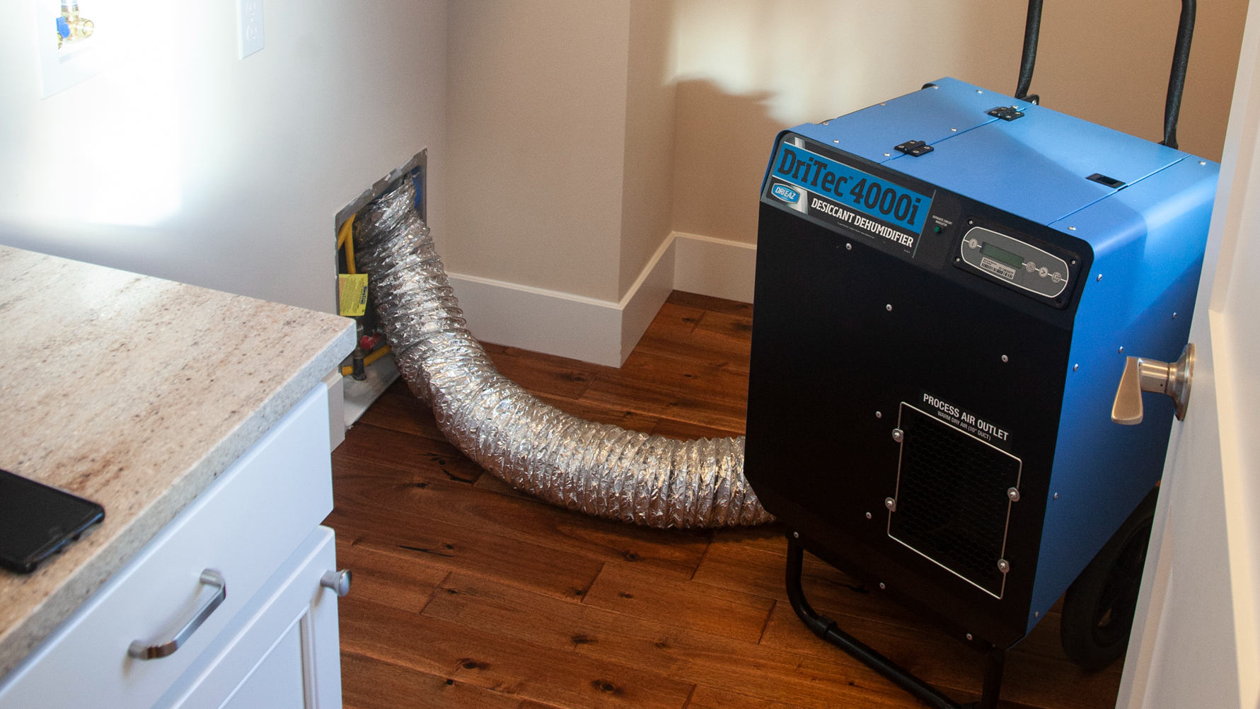 Water Mitigation - Desiccant Dehumidifier