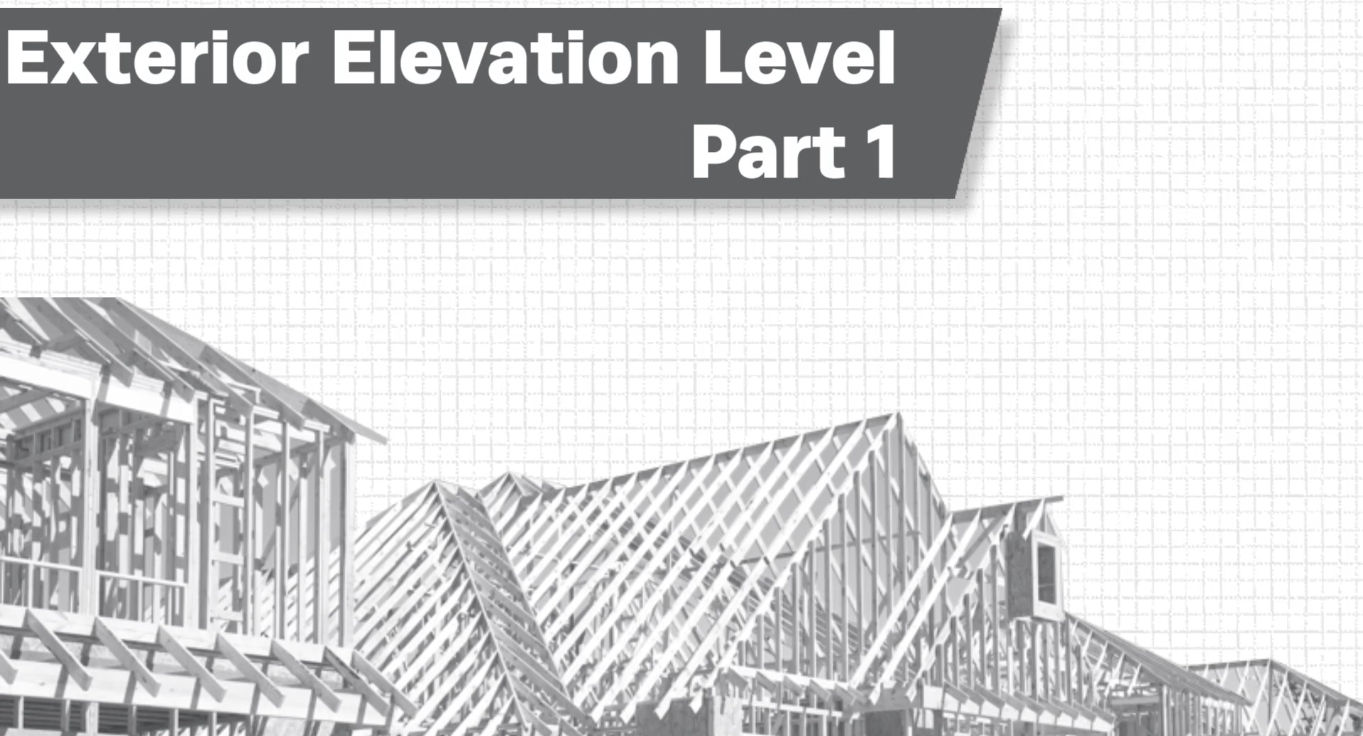 Exterior Elevation Level - Creating Exterior Level
