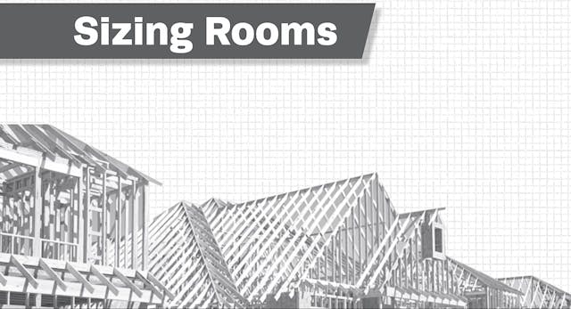 Sizing Rooms