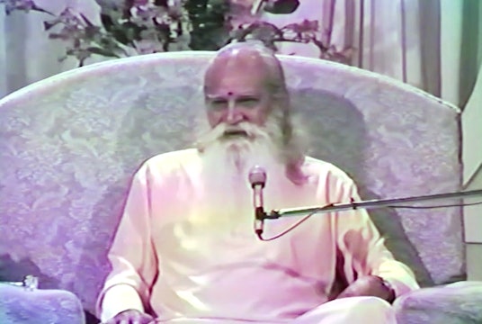 Times of Difficulty & Adversity: Satsang with Sri Swami Satchidananda