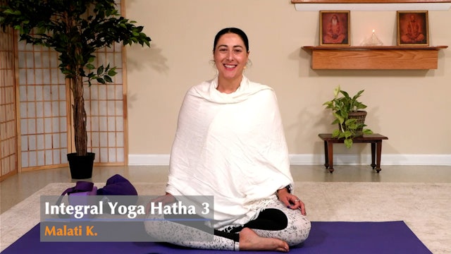Hatha Yoga - Level 3 with Malati Kurashvili - Class 1