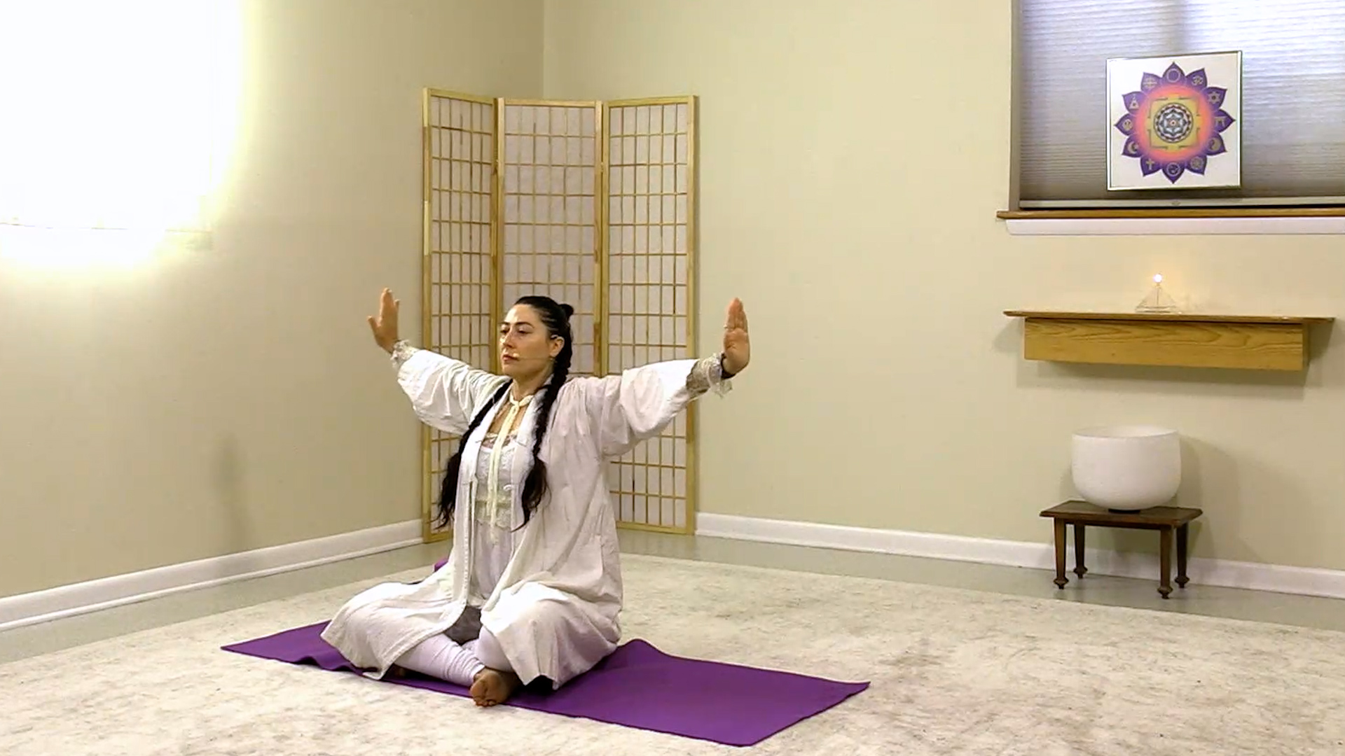 Hatha Yoga - MIxed Level with Malati Kurashvili - Class 4