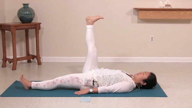 Hatha Yoga Tips: Leg Lifts with Rukmini Ando