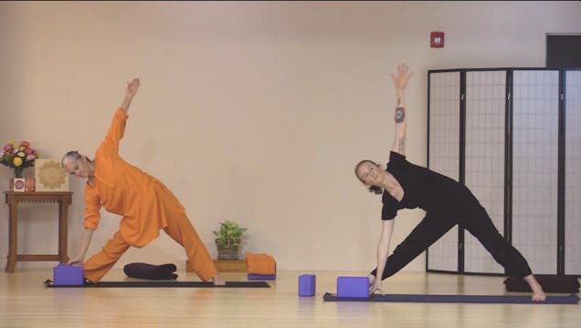 Hatha Yoga - Level 2-3 with Saci Murp...