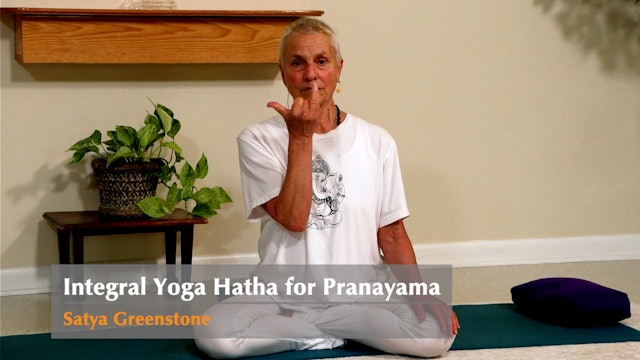 Integral Yoga Hatha for Pranayama with Satya Greenstone