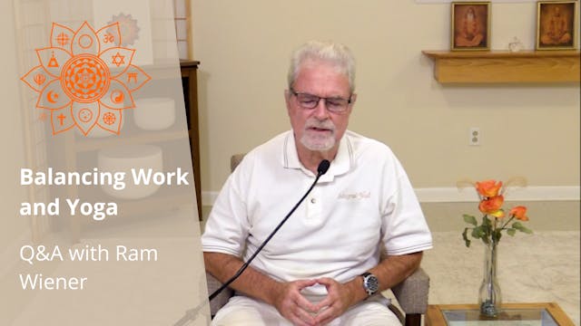 Balancing Work and Yoga - Q&A with Ra...