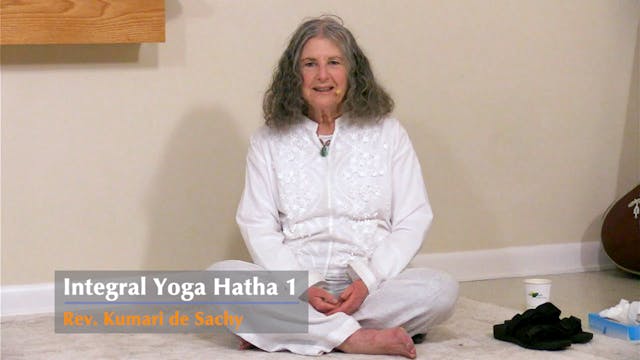Hatha Yoga - Level 1 with Rev. Kumari...