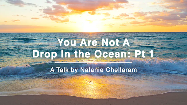 You Are Not A Drop In The Ocean - Pt ...