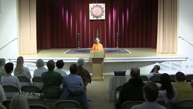 Yama Part 4: Aparigraha with Swami Ka...