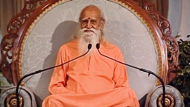 "Attuning to the Divine" - Satsang with Sri Swami Satchidananda