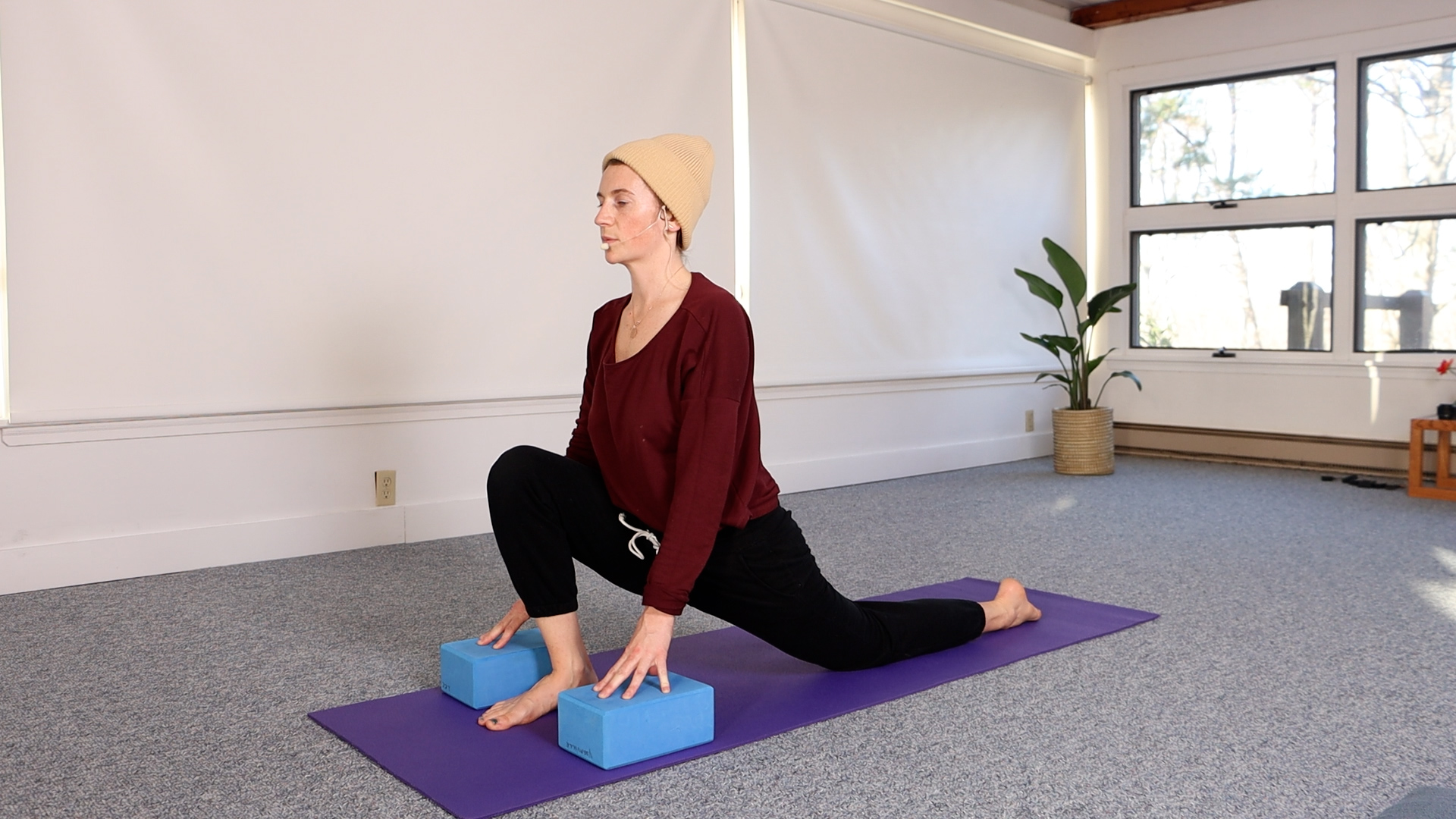 Hatha Yoga - The Sun Salutation Using Block with Alex Ishwari - 11 min.