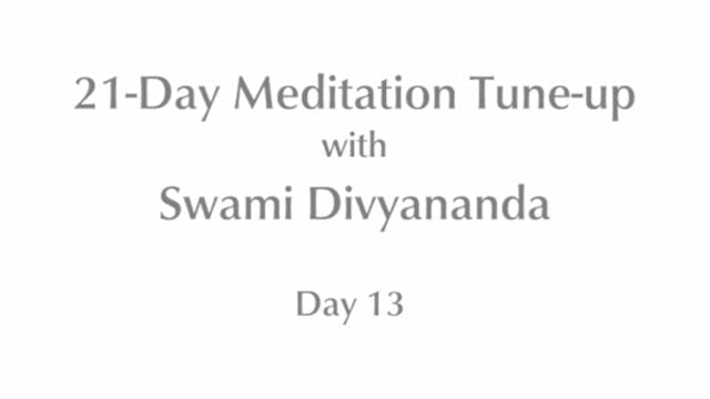 21-Day Mediation Tune-up: Day 13 with...
