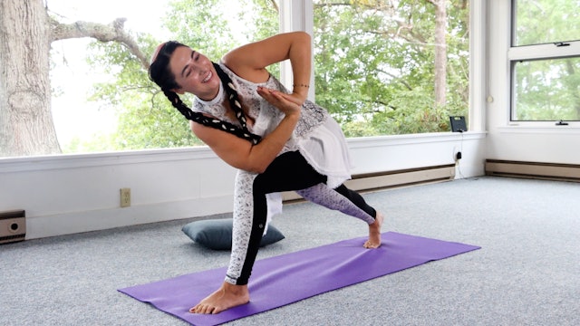 Hatha Yoga - Level 2: Let's do the Twist a 30-min. Class with Malati