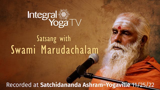 Satsang with Swamiji Marudachalam