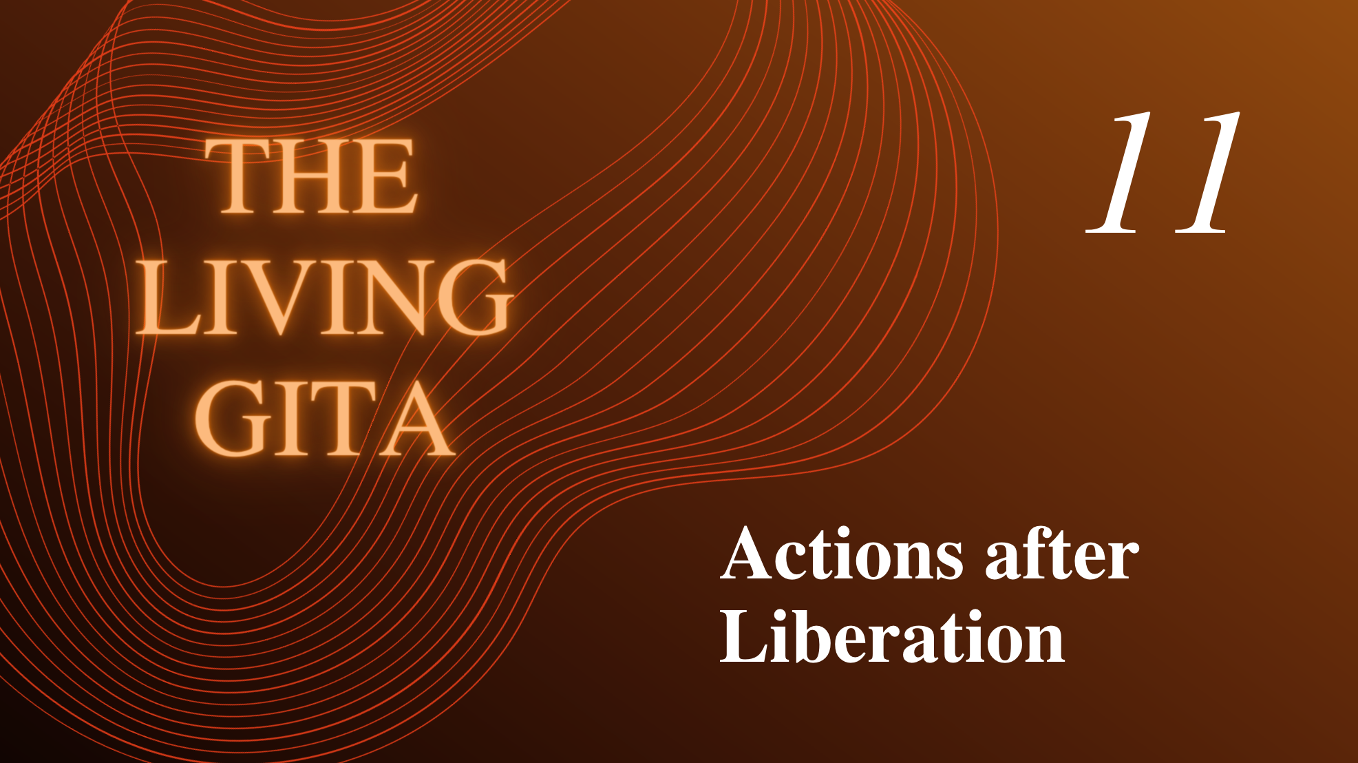 Part 11: Actions after Liberation