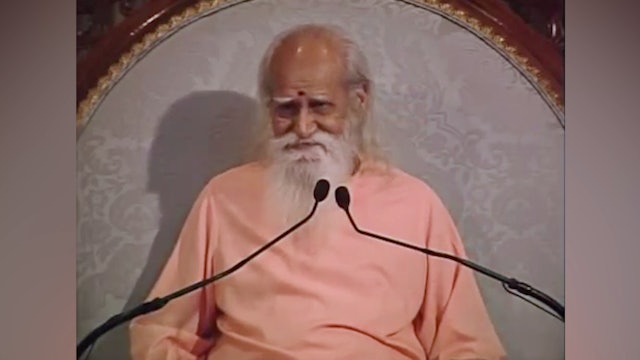 Saucha - A Talk by Sri Swami Satchidananda