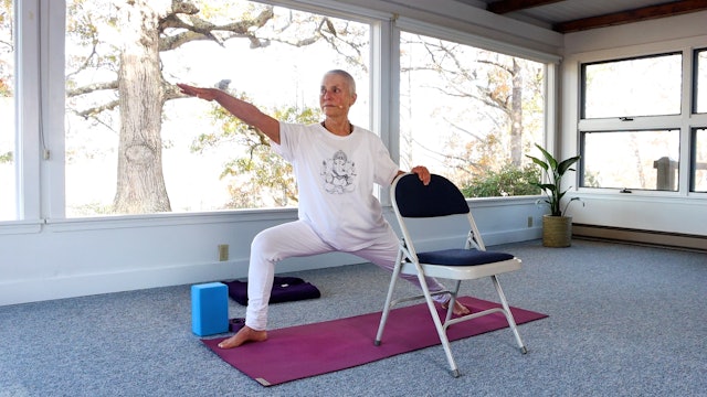 Chair Yoga for Strong Bones with Satya Greenstone - 32 min