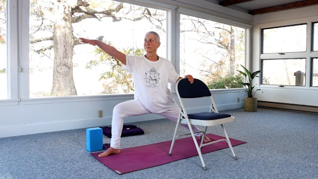 Chair Yoga for Strong Bones with Saty...