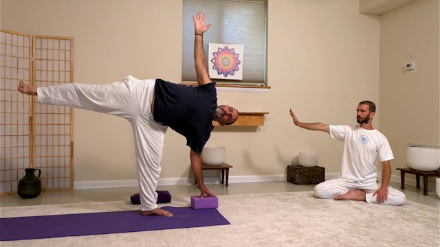 Hatha Yoga - 60-min. Level 2 with Zac Parker - July 13, 2021