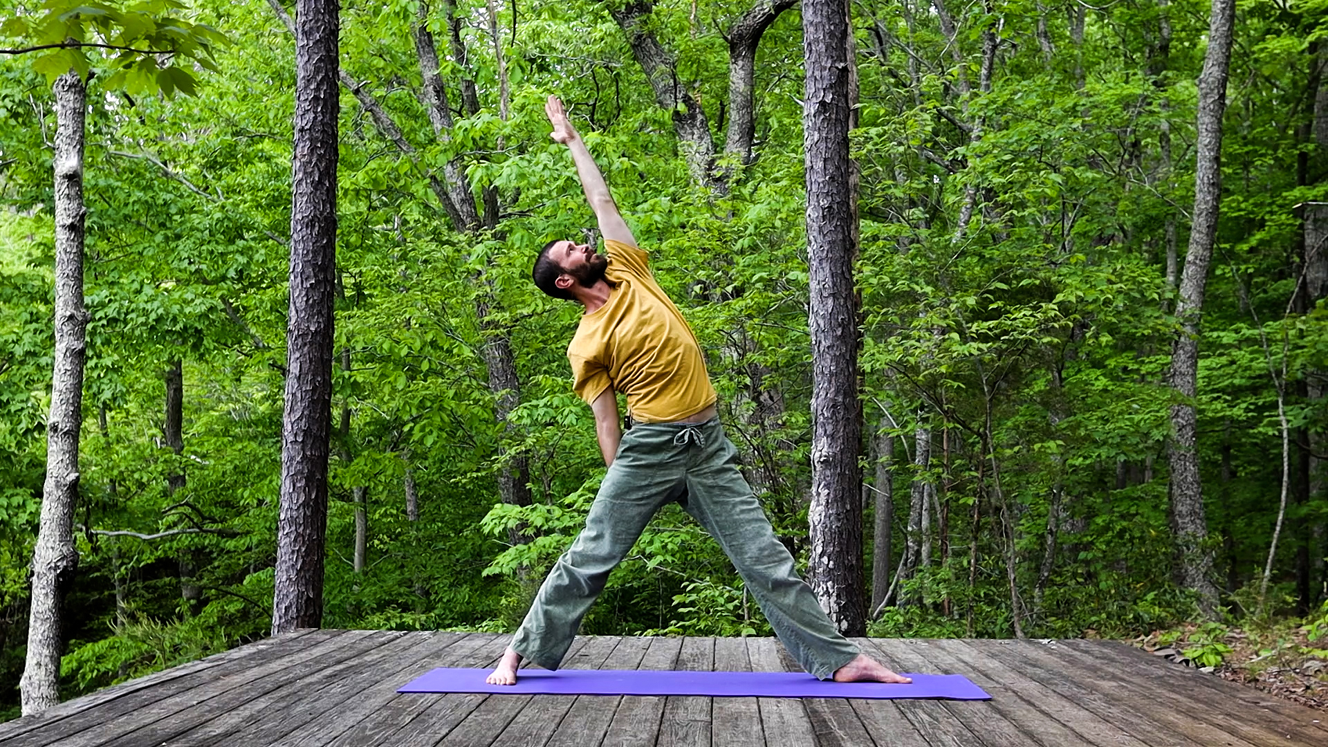 Hatha Yoga - Energizing Mixed Level class with Zac Parker