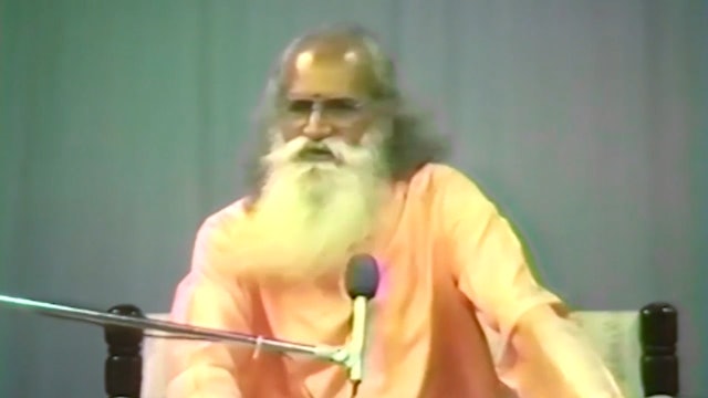 Free Will, Being a Spiritual Seeker and Contentment - Sri Swami Satchidananda